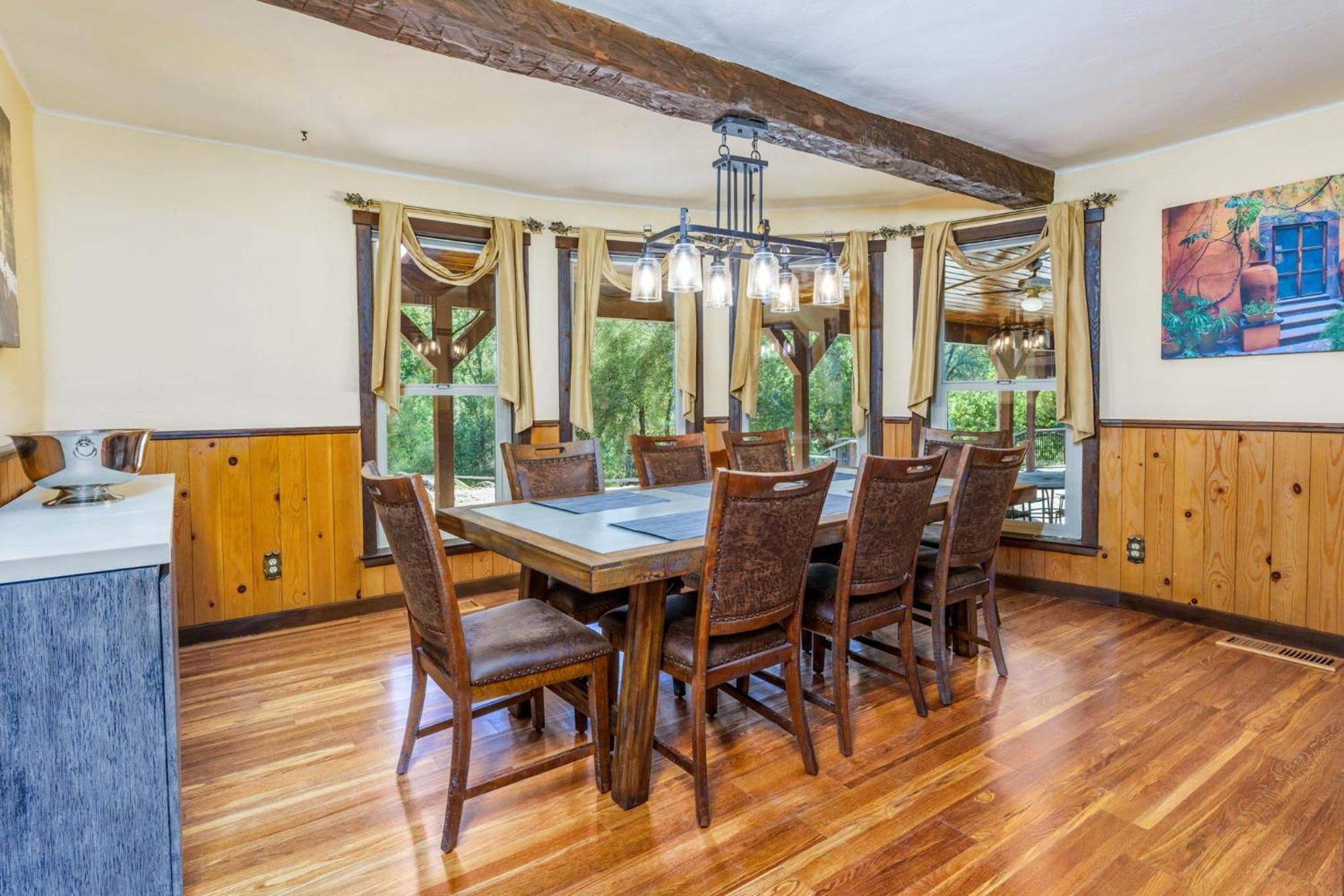 Goldside Mansion W/Sleeping For 20 And Tons Of Fun Oakhurst Exterior foto