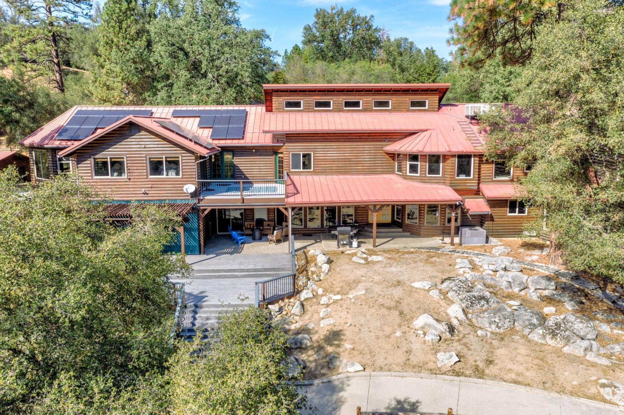 Goldside Mansion W/Sleeping For 20 And Tons Of Fun Oakhurst Exterior foto