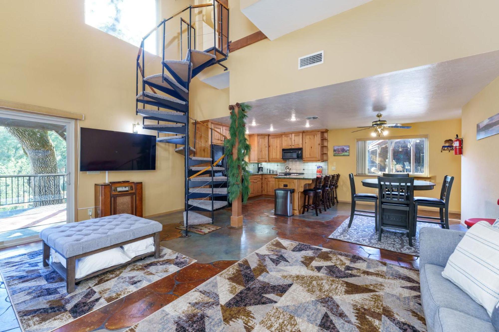 Goldside Mansion W/Sleeping For 20 And Tons Of Fun Oakhurst Exterior foto