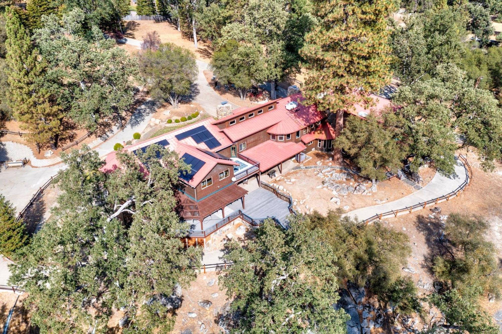 Goldside Mansion W/Sleeping For 20 And Tons Of Fun Oakhurst Exterior foto